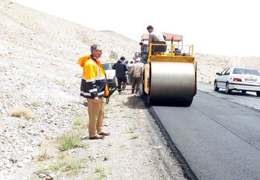اتمام عملیات روکش آسفالت گرم درمحوردستگرد-پهواز به طول پنج کیلومتر


