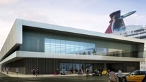 Carnival reveals its modern terminal in Barcelona