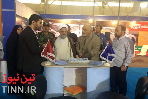 گزارش تصویری/ بازدید نماینده ولی‌فقیه در ارتش از غرفه‌ تین‌ در نمایشگاه ایروپرشیا