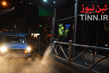 طرح ضدعفونی معابر شهری
