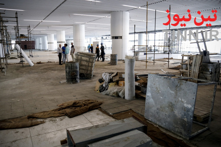 چند نما از ساخت و تکمیل ترمینال سلام فرودگاه امام خمینی(ره)