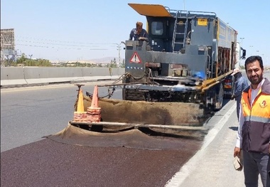  جاده های شریانی و روستایی خراسان جنوبی زیر پوشش آسفالت حفاظتی