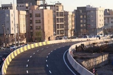 پایانه بعثت تهران تبدیل به پل سواره‌رو ۲ طبقه می‌شود 