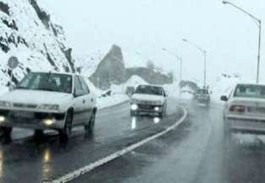 بارندگی در اکثر محورهای کهگیلویه و بویراحمد