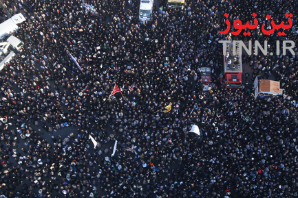 مراسم تشییع پیکر سردار سپهبد شهید حاج قاسم سلیمانی در اهواز