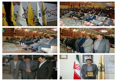 اهدای لوح زرین روابط عمومی برتر به راه‌آهن هرمزگان