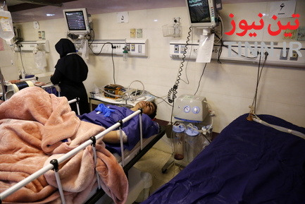 مجروحین حادثه واژگونی اتوبوس دانشگاه علوم تحقیقات