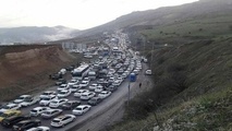 ترافیک سنگین در کندوان و هراز؛ هشدار رگبار، رعدوبرق و تگرگ در ۱۳ استان