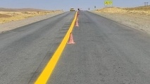 خط کشی ۷۰۰ کیلومتر از محورهای مواصلاتی در محورهای مواصلاتی تمرچین