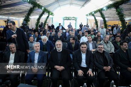 گزارش تصویری آیین آغاز عملیات اجرایی پروژه احداث خط ۸ مترو تهران (7)