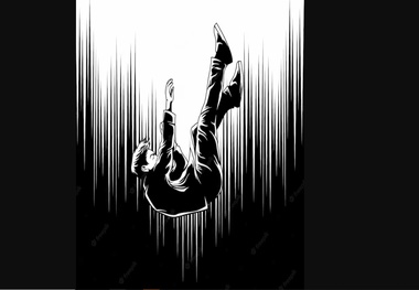 آزادراه تهران شمال و پرواز تکان دهنده یک مرد جوان از روی پل + فیلم