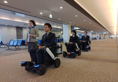 ANA – All Nippon Airways and Panasonic partner to test self-driving e-wheelchairs at Narita Airport