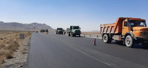 آزادراه کاشان نطنز اصفهان