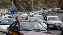 ترافیک فوق سنگین در آزادراه تهران-شمال