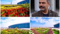کاشت 20 هزار اصله درخت در محوطه فضای سبز ترمینال سلام