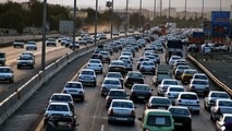 ترافیک در محورهای شمالی همچنان سنگین است