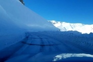 برف‌ روبی گردنه ژالانه در محور سرو آباد پاوه