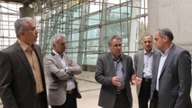 بازدید نوروزی امیرمکری از فرودگاه شیراز