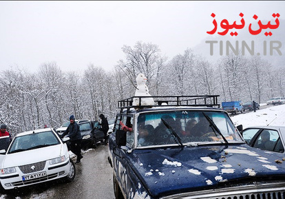 بارش برف در ارسباران،‌ بهشهر و لاهیجان