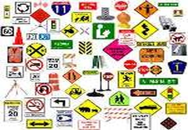 نصب علائم و تجهیزات ترافیکی درمنطقه دو تهران