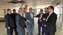 بازدید معاون برنامه‌ریزی شرکت فرودگاه‌ها از پروژه‌های فرودگاه اهواز

