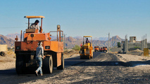 تسطیح راه های روستایی شهرستان هشترود