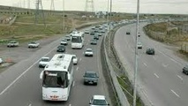 تردد روان در محور فیروزکوه
