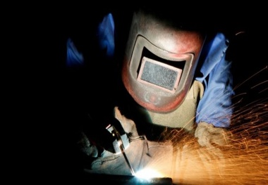 Fire caused while welding on board cargo vessel