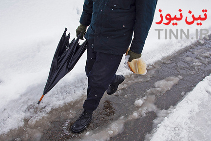 بارش سنگین برف در گیلان