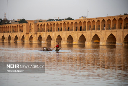 گزارش تصویری چشم نصف جهان به زاینده‌رود روشن شد (4)