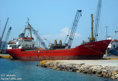 Greek Naval And Turkish Cargo Ship Collide
