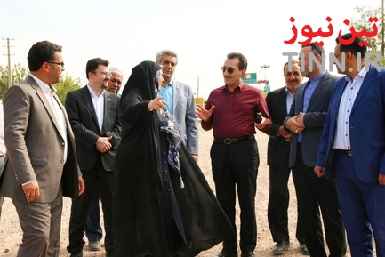 بازدید مدیرعامل راه آهن از زیرگذرهای محور ریلی شهر قدس
