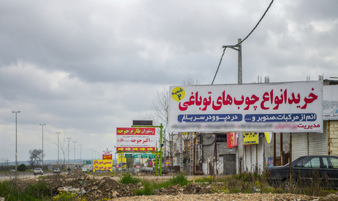 جنگل خواری در مازندران