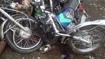 واژگونی موتورسیکلت دو کشته بر جای گذاشت