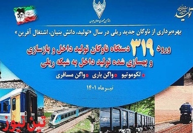خریداری 1500 دستگاه انواع واگن توسط سپهران ریل راسا 