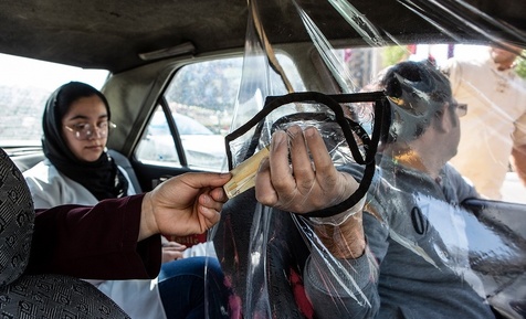 تاکسی‌سواری با کرونا