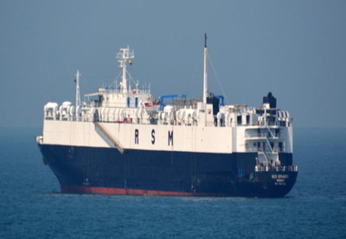 Livestock carrier catches fire at Port of Piraeus