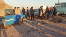 ۲ کشته براثر تصادف زنجیره ای در محور سربیشه نهبندان