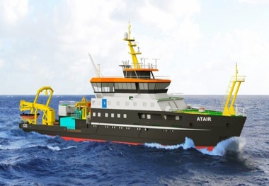 Kongsberg signs contract for LNG-powered research vessel
