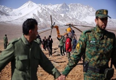 انتقال پیکرها از ۲ جبهه زمینی و هوایی انجام می‌شود