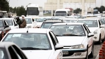 ترافیک سنگین در محورهای منتهی به شمال