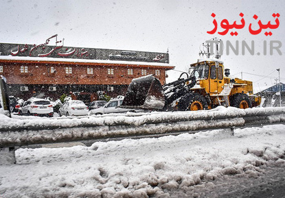 بارش سنگین برف در گیلان
