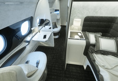 Airbus presents ‘Day & Night’ first-class concept design

