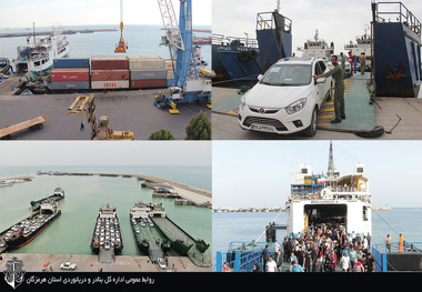 ترانزیت 83 هزار دستگاه خودرو از بندر لنگه