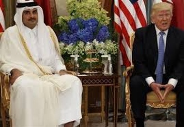 امیر قطر میان ایران و آمریکا میانجی‌گری می کند