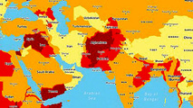 درجه امنیت ایران برای توریست‌ها 