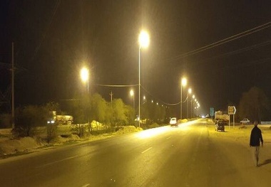 نگهداری مستمر از سیستم روشنایی ۱۲ دستگاه تونل در شهرستان کوثر