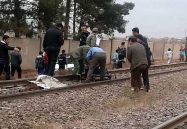برخورد با قطار جان زن ازنایی را گرفت