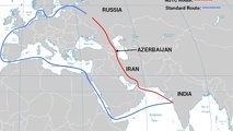 توسعه کریدور شمال و جنوب با همکاری ایران و روسیه
