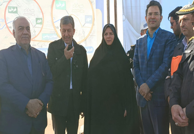 عملیات اجرایی بزرگراه فرخی خور آغاز شد 